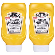 Heinz 亨氏 黃芥末醬, 396g, 2罐