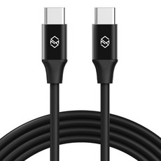 SINJIMORU C to PD快充線 60W, 1m, 黑色, 1條