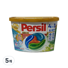 퍼실 디스크 실내건조 세탁 캡슐세제 박스