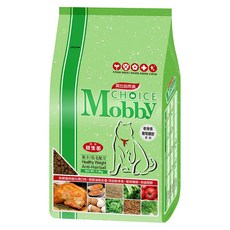 Mobby 莫比 成貓用 低卡化毛配方 乾飼料，添加牛磺酸，富含亞麻油酸，強健皮膚毛色, 雞肉 + 米, 7.5kg, 1袋