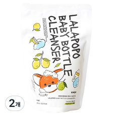 케이맘 랄라포포 젖병식기세정제 리필 거품형, 400ml, 2개