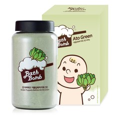 KINDER PUPPETS 綠蔬菜泡泡沐浴粉, 400g, 1罐