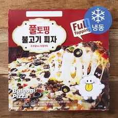 한맥 풀토핑 불고기피자 (냉동), 385g, 1개