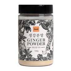 푸디 국내산 생강분말, 100g, 1개