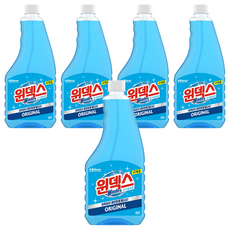 윈덱스 유리세정제 리필, 500ml, 5개 500ml, 5개