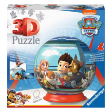 維寶 3D拼圖 汪汪隊球 72片 兒童益智玩具, 1盒