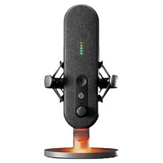 SteelSeries賽睿 Alias遊戲麥克風, 黑色, 遊戲語音清晰, 降低雜音, 1個, Alias
