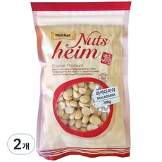 웰넛 자연두레 마카다미아, 200g, 2개