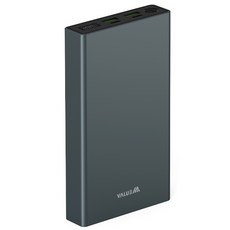 밸류엠 100W PPS 초고속 충전 PD 메탈 보조배터리 20000mAh 멀티단자 + 60W C to C 케이블 세트, VM-PM20CPQ