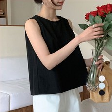 afinar 女款Basaek開襟無袖雪紡衫