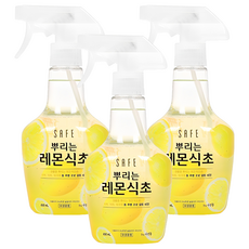 Lglife LG生活健康 SAFE 噴灑式檸檬醋廚房清潔劑, 400ml, 3個