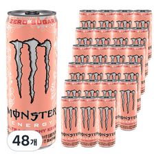 몬스터에너지 울트라 피치 킨, 355ml, 48개