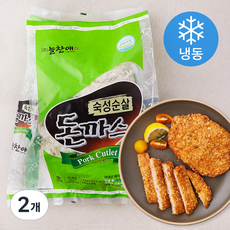 늘찬애 숙성순살 돈까스 10개입 (냉동), 1.5kg, 2개