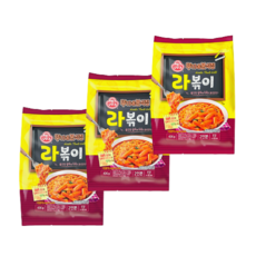 오뚜기 뚜기네 분식집 라볶이, 436g, 3개