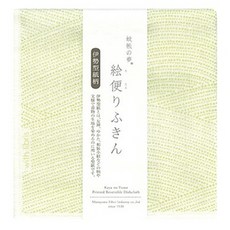 MARUYAMA 丸山製作所 印花廚房布, 12 綠色波浪, 1個