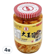 良泉 大玉筍 380g 4罐組 (台灣竹筍, 開胃小菜, 罐頭), 4罐