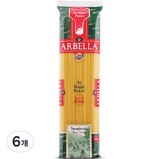 아르벨라 스파게티, 500g, 6개