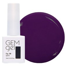 아이빛 네일아트 젬젤 컬러 젤네일 10ml, 38 딥보라, 1개