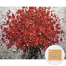 ARTJOY DIY名畫系列數字油畫 50*40cm, 豐富的花朵, 1組