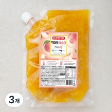 쥬피터 악마의 복숭아, 1kg, 3개