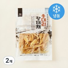 자연건조 덕장명인 용대리 황태채 (냉동), 150g, 2개