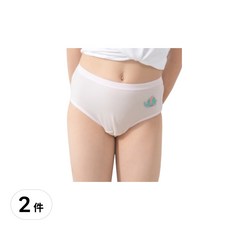 DR.WOW 女童款天絲棉三角褲，小象圖案 台灣製造, XL, 小象, 2件
