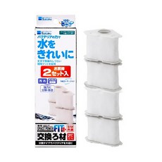 水作SUISAKU 日本水作內置過濾器專用替換白棉1盒二組四個 F3753, 1盒