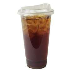 아이엔피 PET 아이스컵 98mm 바디 630ml x 50p + 드링킹 뚜껑 50p 세트, 1세트 1세트