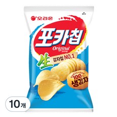 오리온 포카칩 오리지날, 66g, 10개