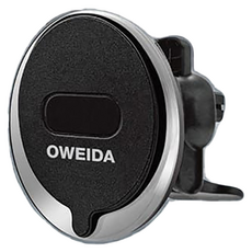OWEIDA 無線充電車架組 15W 73.5 x 30mm 50g, 黑色