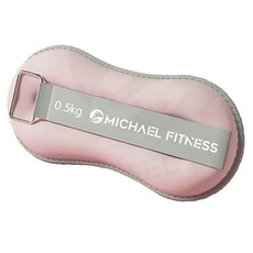 MICHAEL FITNESS 麥克健身 運動沙袋 0.5kg 1kg 1.5kg 2kg 手/腕通用 跑步/健身/舞蹈適用, 櫻花粉