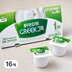 풀무원다논 그릭 달지않은 플레인 요거트