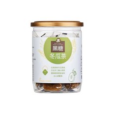 Medolly 蜜思朵 黑糖冬瓜茶, 在地新鮮冬瓜原塊 古法手工慢火熬煮 復刻經典香甜滋味 沁心退暑氣, 204g, 1罐