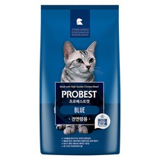 프로베스트 반려동물 전연령 캣 블루 건식사료, 닭, 1개, 20kg