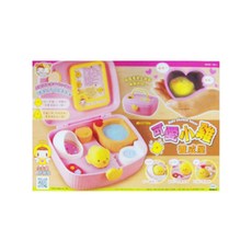 MIMI WORLD PETSHOP 迷你MIMI 可愛小雞養成屋，正版授權，品質保證，放在手掌上會啾啾叫，配有粉色提籃，輕鬆攜帶, 1盒, Pink