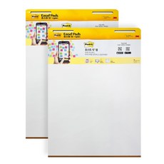 포스트잇 무지 이젤패드 559 63.5 x 76.2 cm, 흰색, 30매, 2개