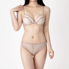 아이앤비 노와이어 리프팅 브라 + 팬티 세트