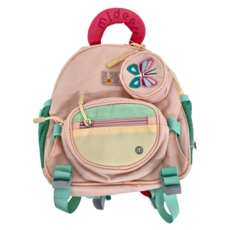mideer 戶外功能系列 幼兒背包 3-6歲/身高80~120cm適用 可拆卸小包2個 + 防水拉鍊 + 防走失口哨胸扣 450g
