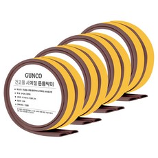 Guncomol D型門紗褐色, 4個