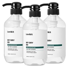 La vikit Bootstrap My Dry 80 洗衣粉產品, 480ml, 3個