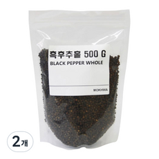 딜리셔스마켓 흑후추홀, 500g, 2개