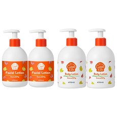 ATONO2 Good Kids 臉部乳液 250g + 身體乳液 300g, 2組