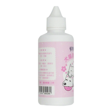 邦尼比 櫻花清耳水, 容易幫助溶出寵物耳道內耳垢、耳蠟, 120ml, 1瓶