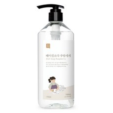 쉼표365 베이킹소다 주방세제 라즈베리향, 750ml, 1개