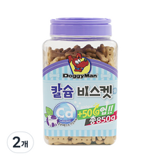 도기맨 반려견 비스켓SS 850g, 칼슘, 2개