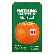 nothing better LUV TEA 南瓜茶包, 1.5g, 15包, 1盒