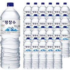 강원평창수 생수, 2L, 24개