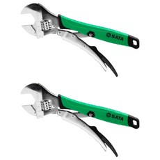SATA 搖擺式活動扳手 250mm 47214, 2個