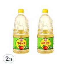 오뚜기 사과식초, 2L, 2개