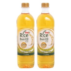 Kingriceoil King優質糙米油, 2個, 1L